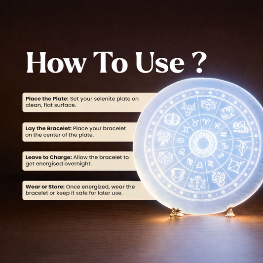 Selenite Crystal Recharging Plate